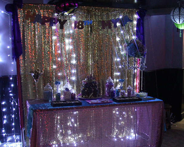 Feature Tables And Candy Buffets