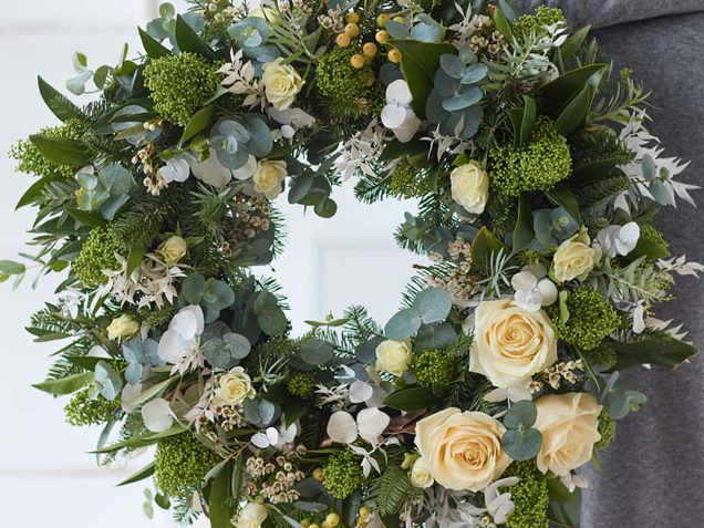 Wondrous Winter Forest Wreath image